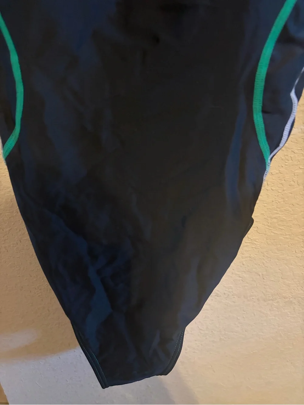Attracosports Women’s One-Piece Swim Suit in Black and Green